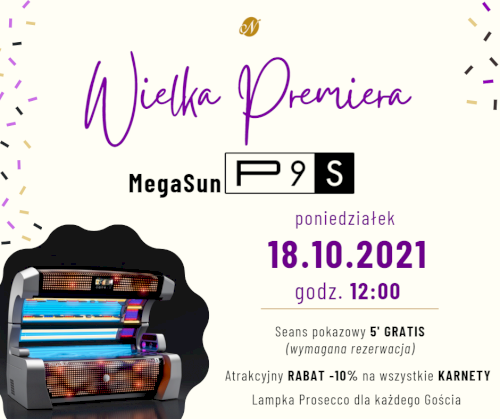 PREMIERA MegaSun P9S by Porsche Design!