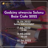 Boże Ciało 2022- dni i godziny otwarcia salonu