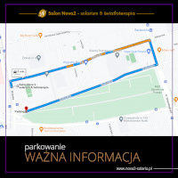 WAŻNA INFORAMCJA - parkowanie w pobliżu salonu