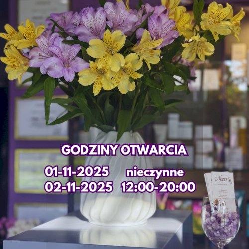 Godziny otwarcia salonu Nova2 Solarium & Światłoterapia - Warszawa Mokotów