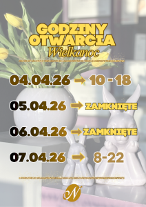 Wielkanocne godziny otwarcia - Nova 2